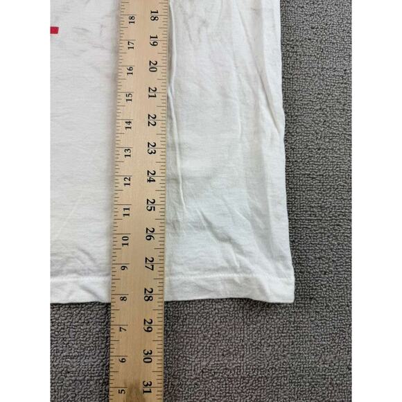 Disney Men's XL White EPCOT Center Tank Top Mickey Flags Graphic USA Made - Picture 9 of 9